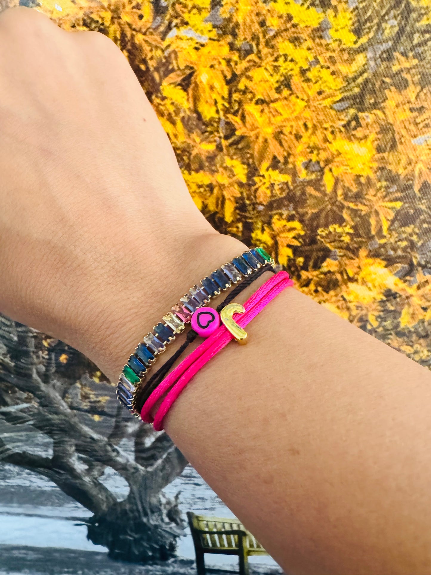 Crystals bracelet