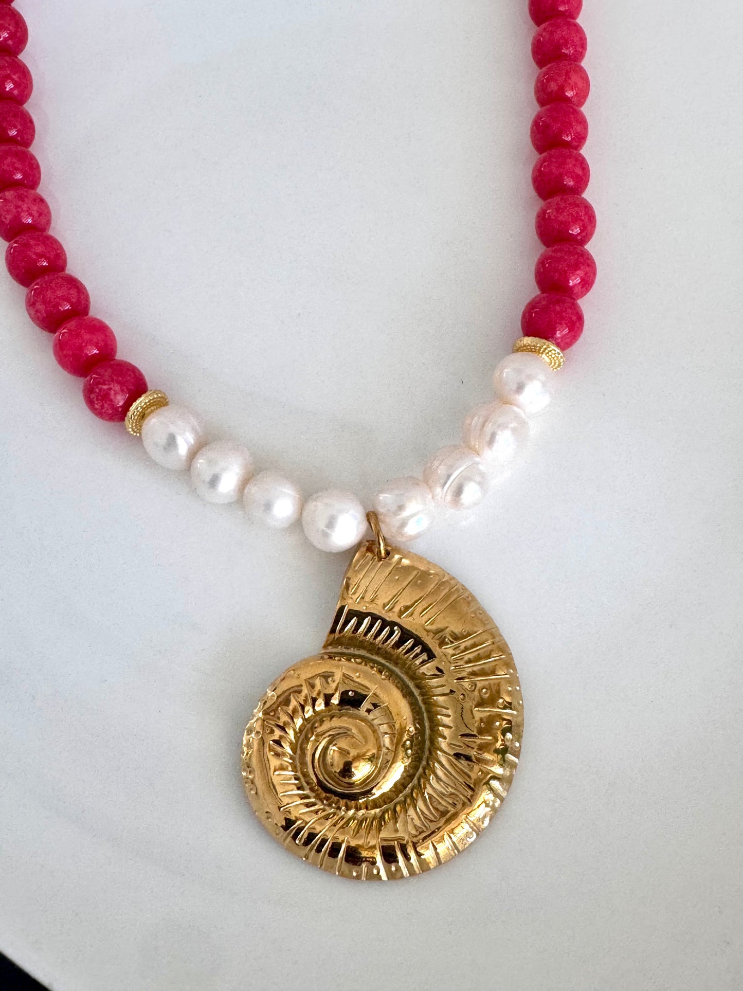 Coral Aura Necklace
