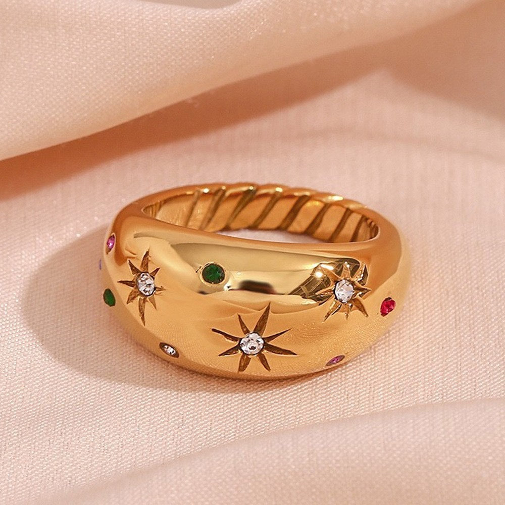 Stars colored ring