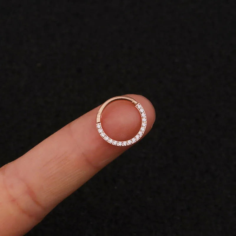 Golden Ring earring