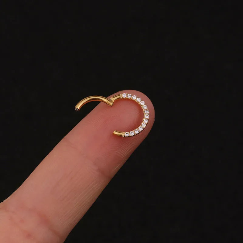 Golden Ring earring