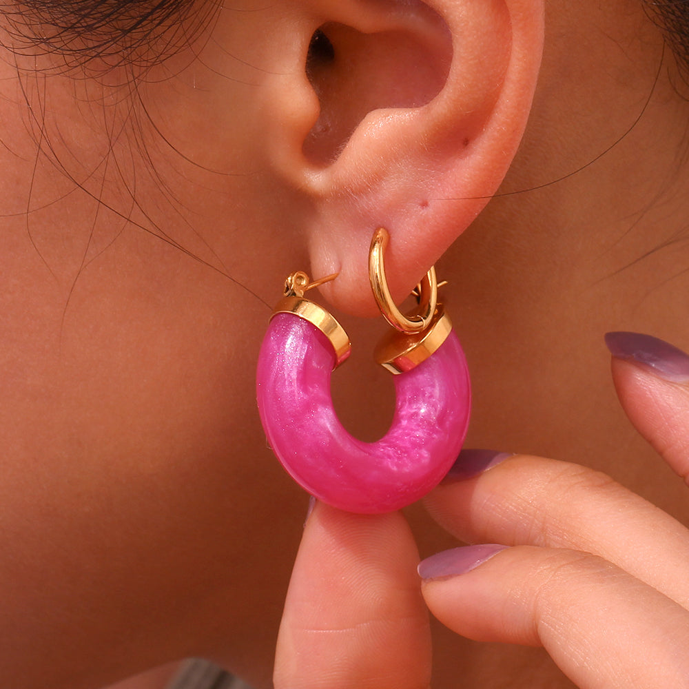 Luna Resin hoops