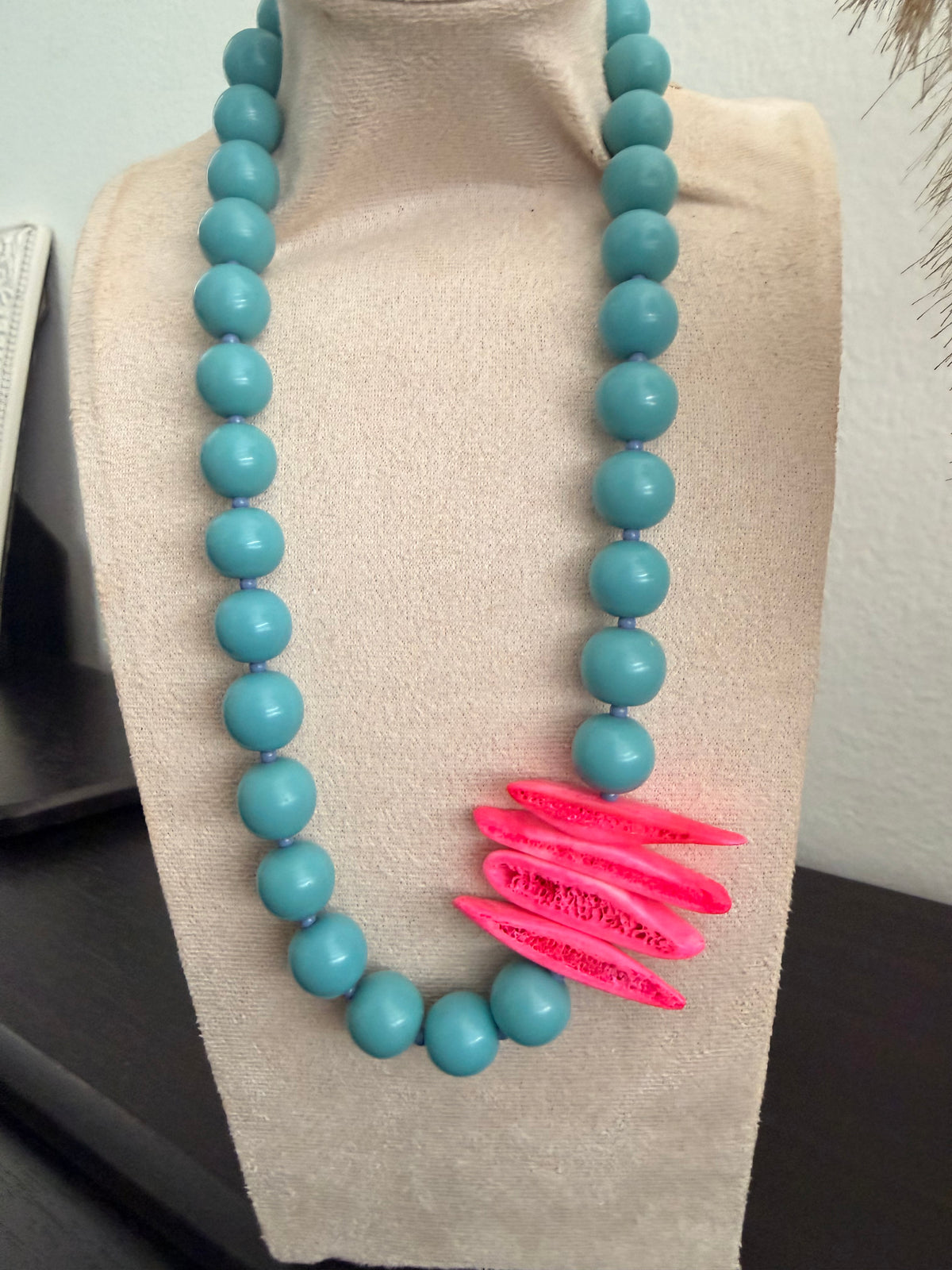 Coral Crush necklace