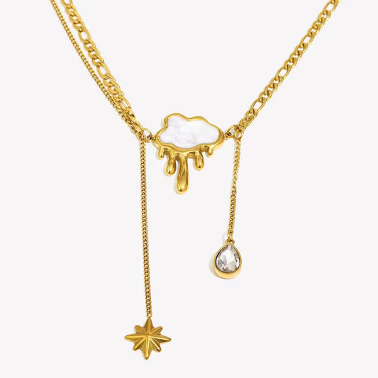 Rain of Gold Necklace