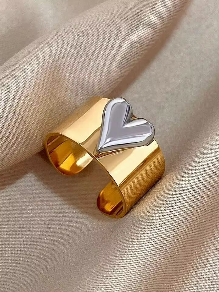 Sortija Corazón Dual