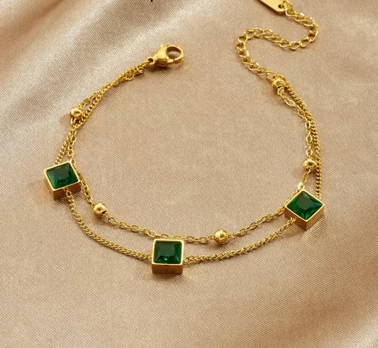Verde musa bracelet