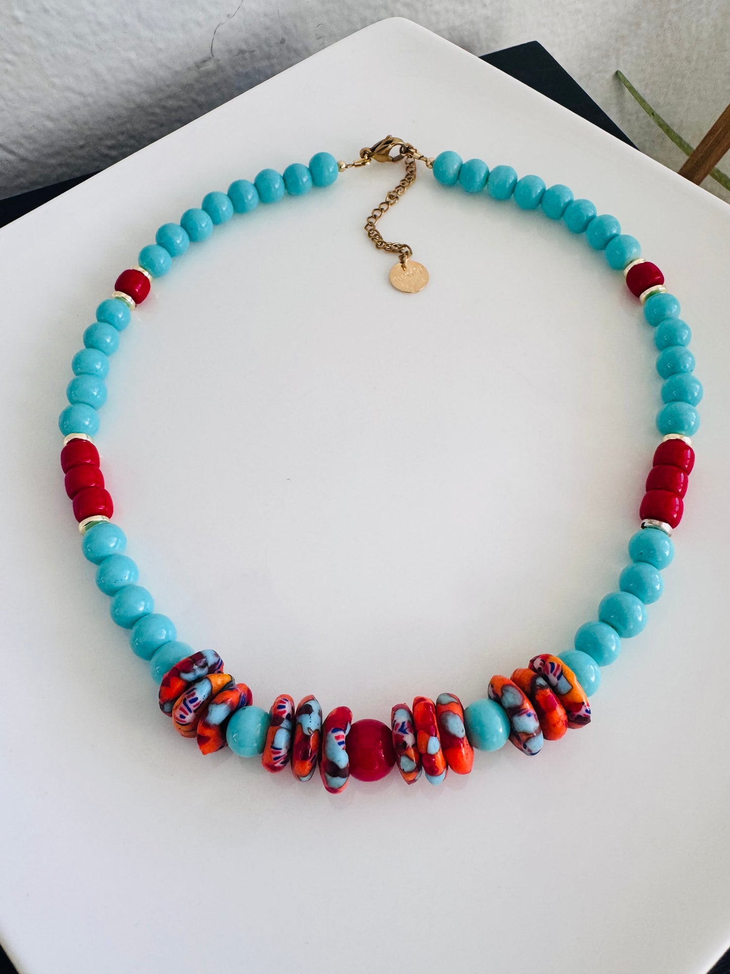 Meraki Turquoise Pop necklace