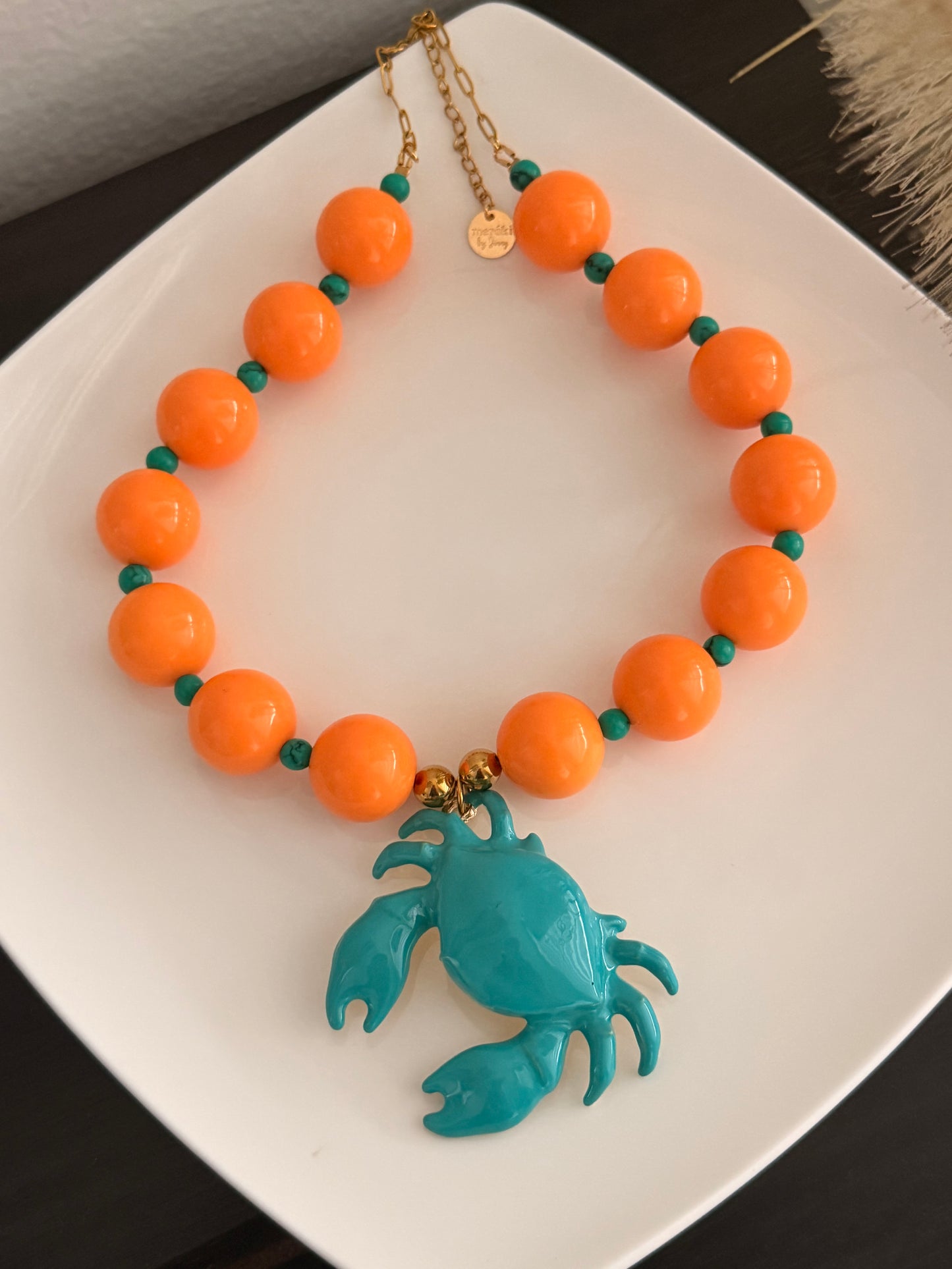 Orange crush necklace