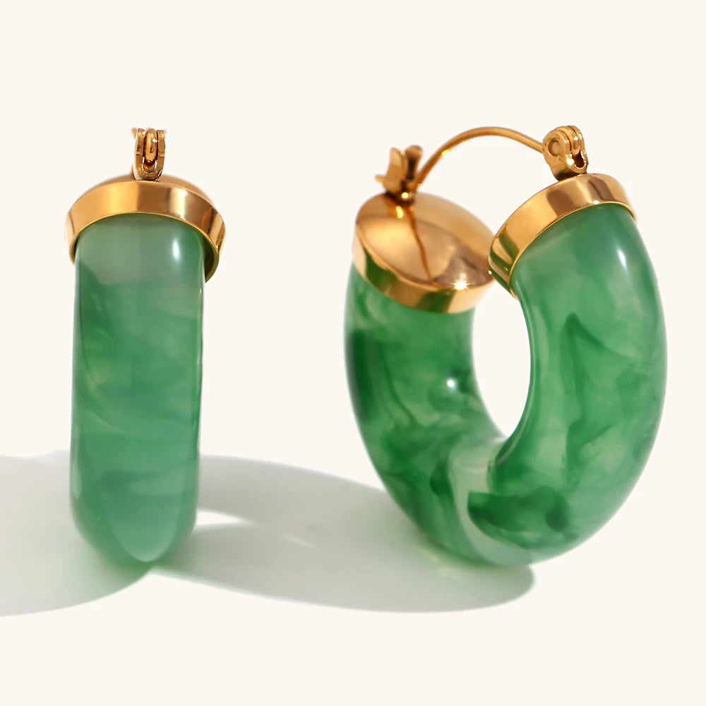 Luna Resin hoops