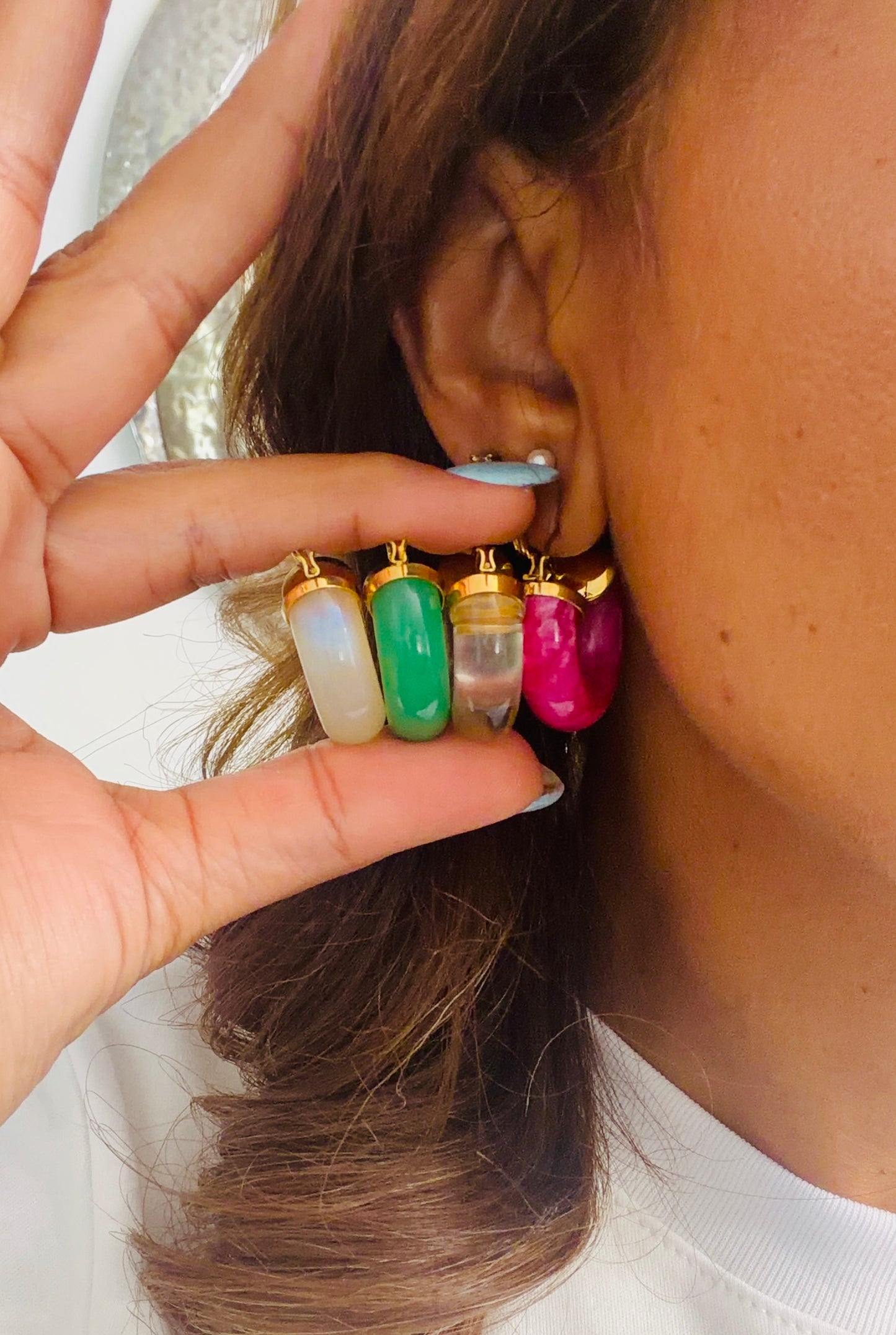 Luna Resin hoops