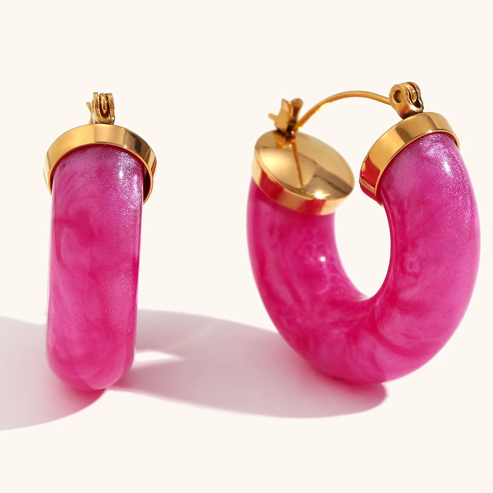 Luna Resin hoops