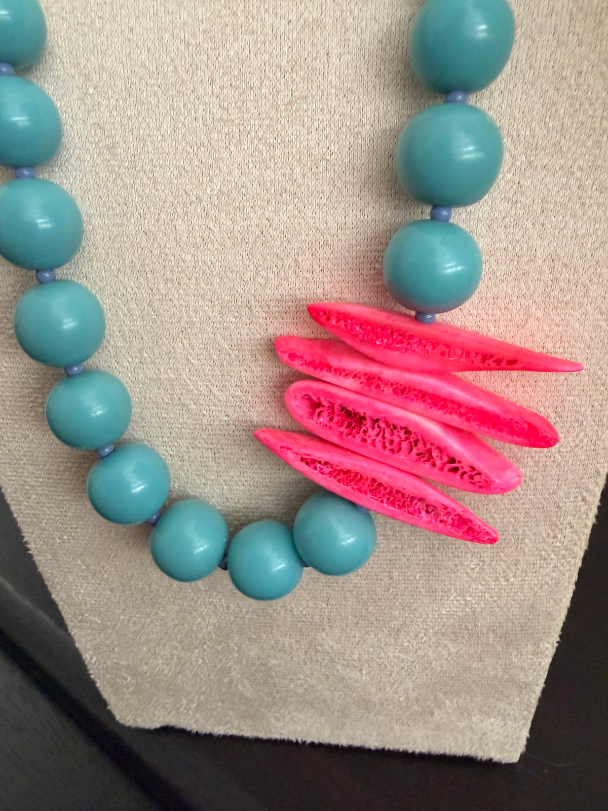 Coral Crush necklace