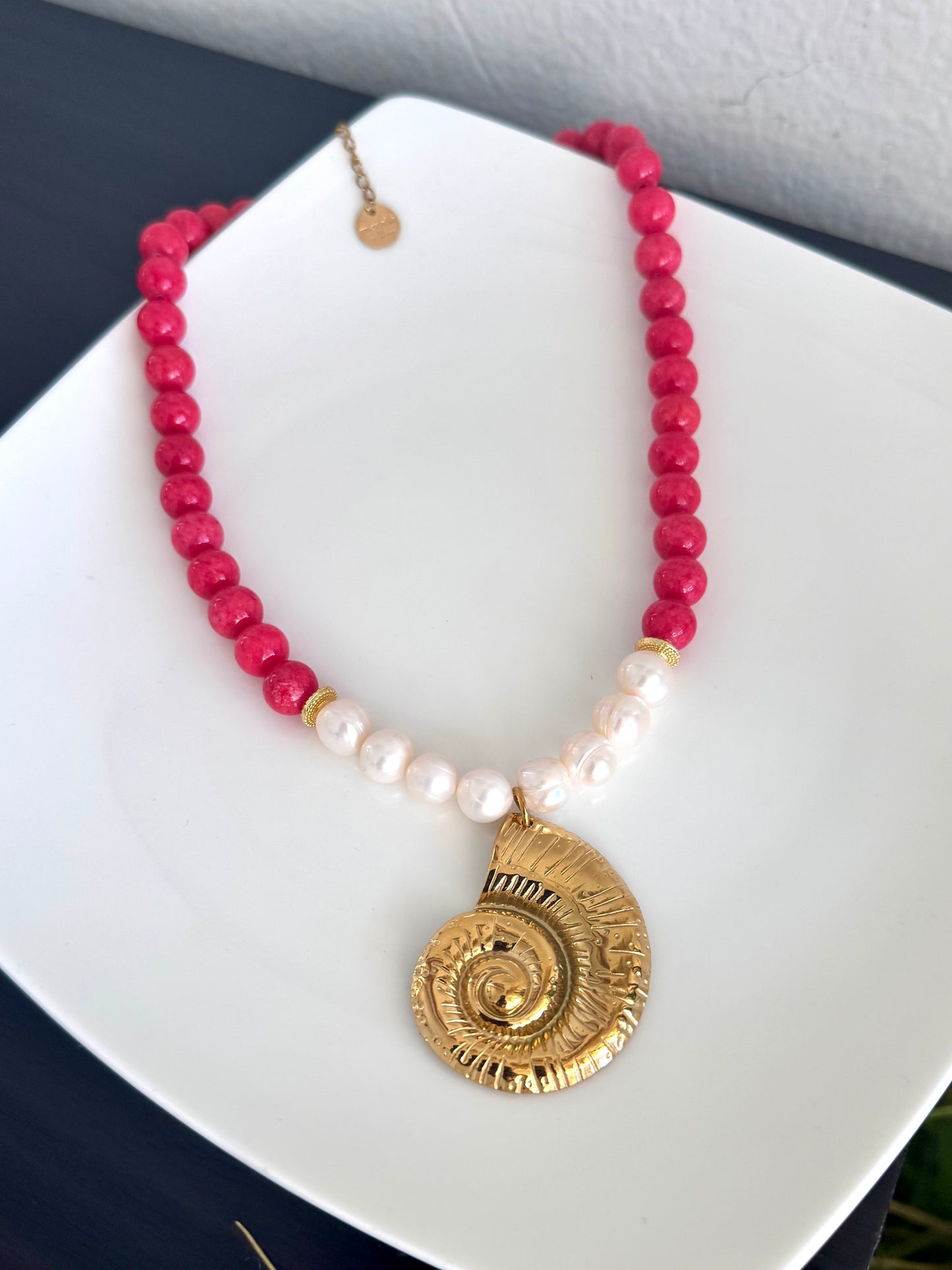 Coral Aura Necklace