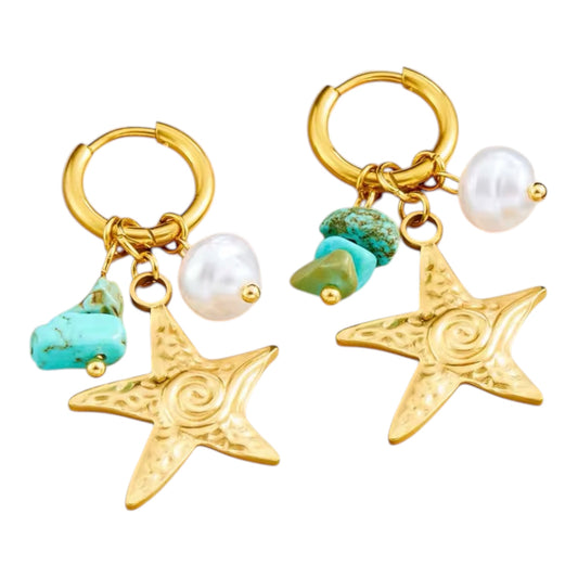 Estrella hoops