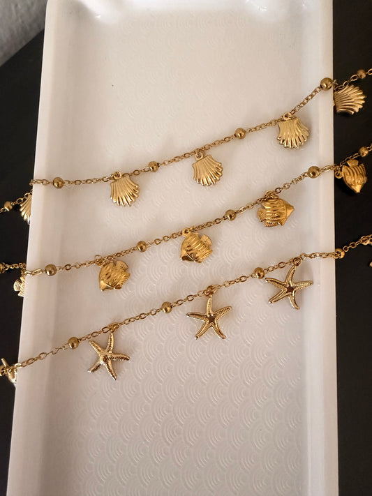 Ocean anklets