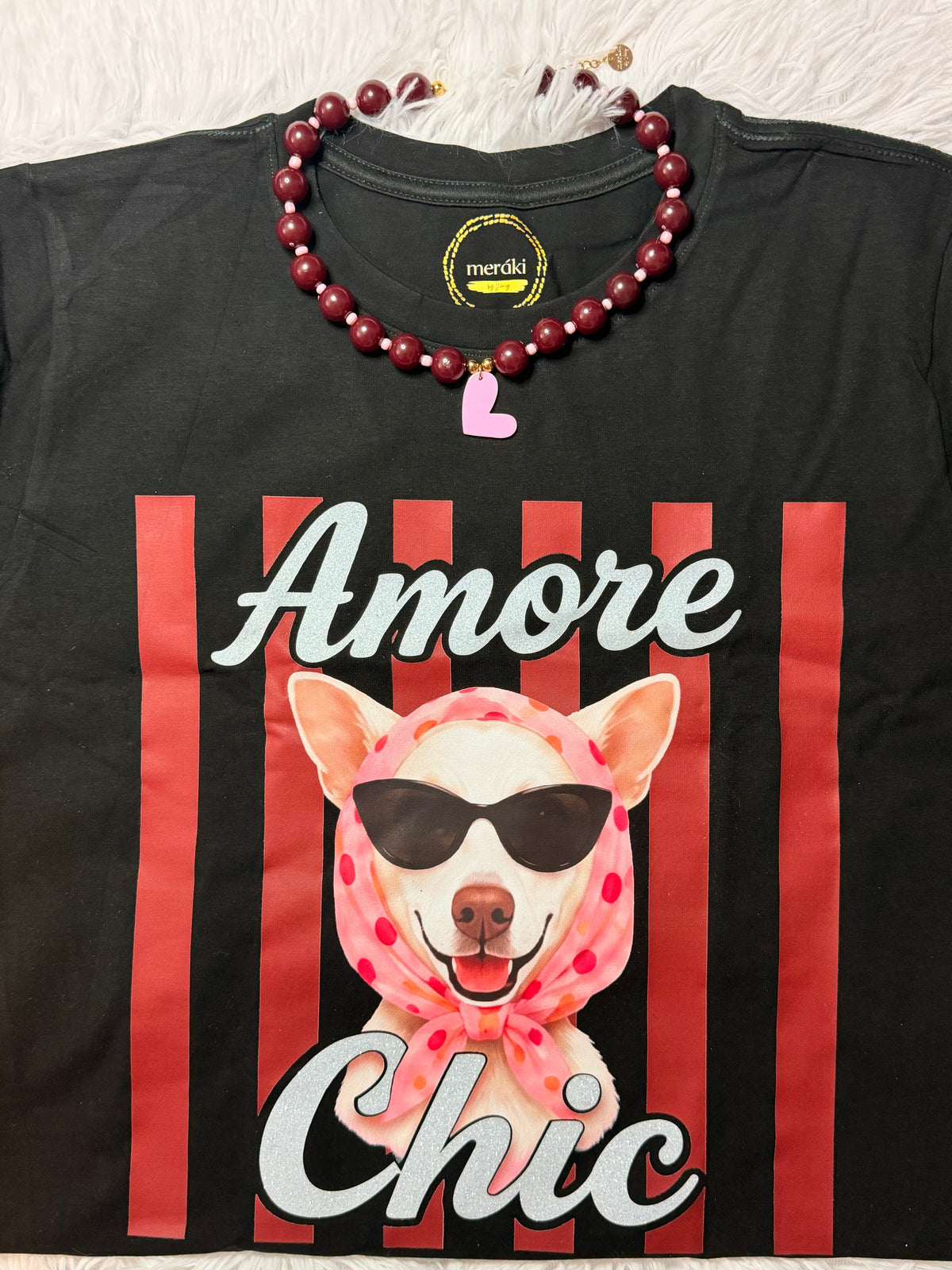 Amore Chic + Wine and Pink heart bundle