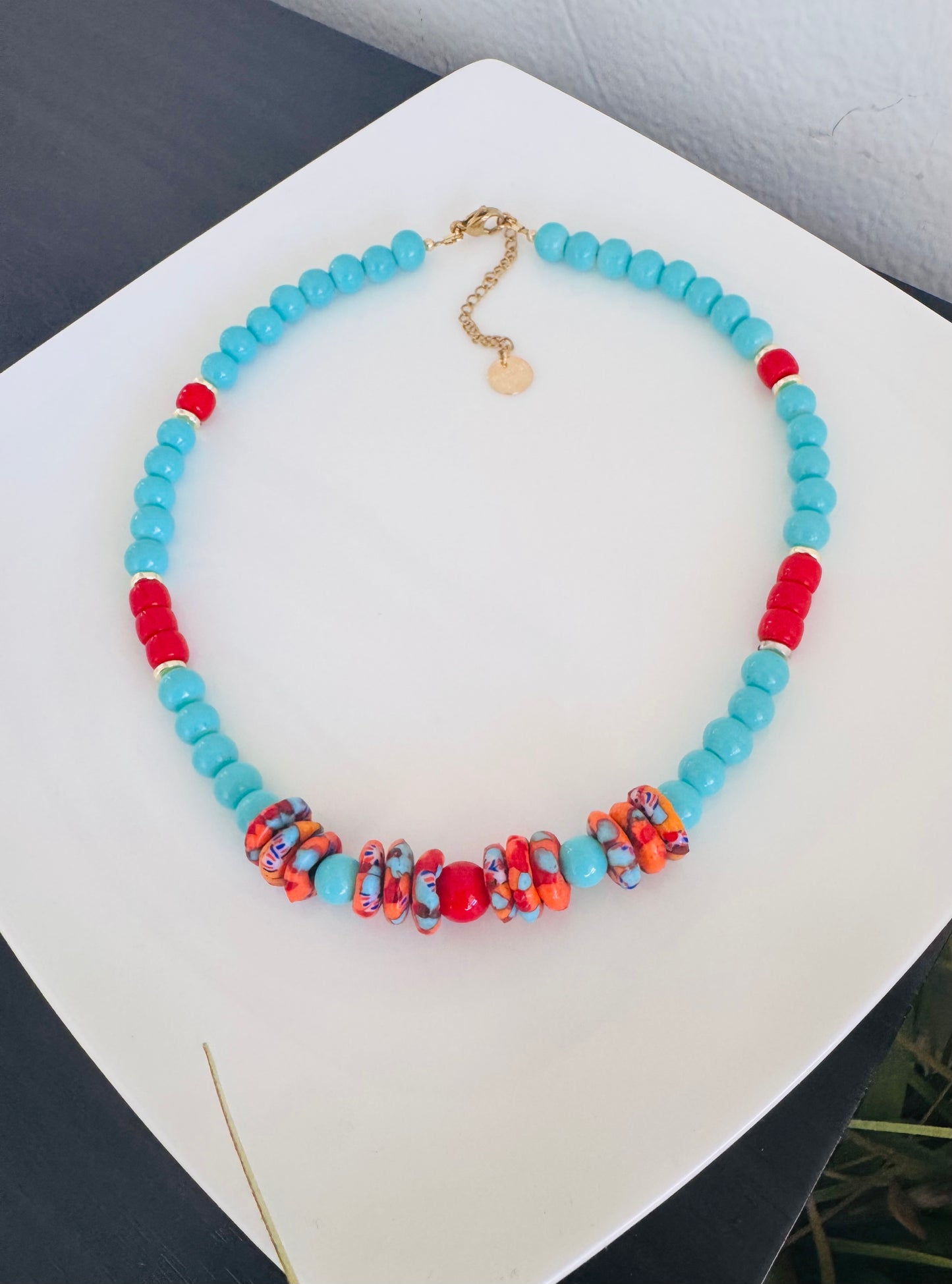 Meraki Turquoise Pop necklace
