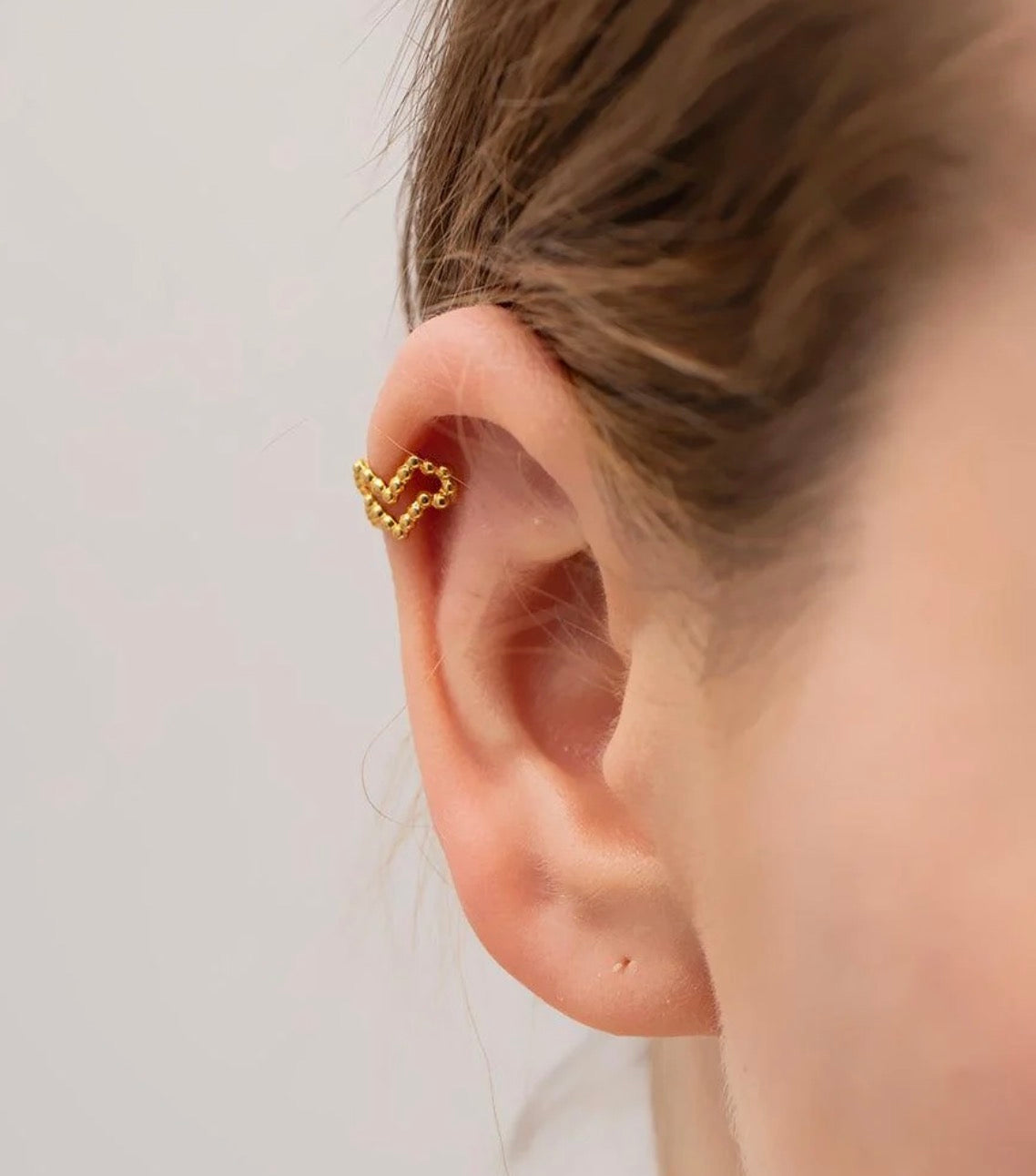 Golden Zigzag Ear Cuff